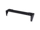 Vertical Wall Mount Bracket/Under Desk Mount, 2U, black