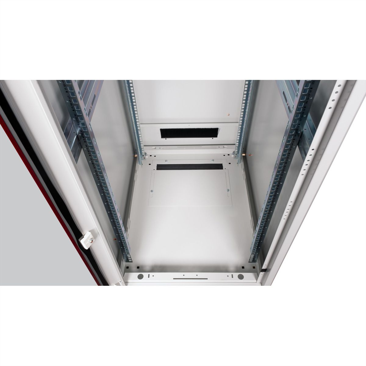 ROLINE 19-inch netwerkkast Pro 32 U, 600x800 BxD Glazen deur grijs