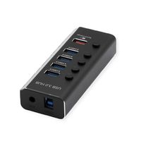 ROLINE USB 3.2 Gen 1 Notebook Hub 4 poorts + 1x opladen