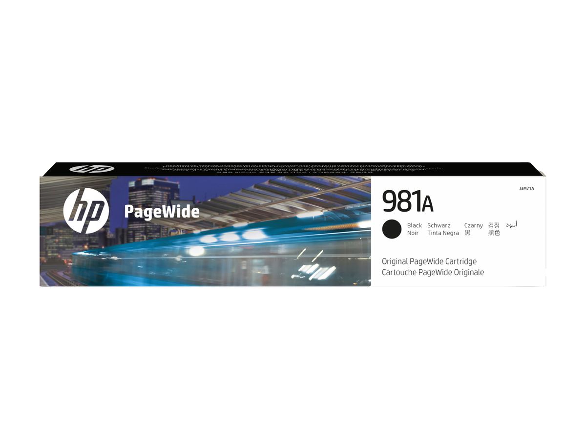 HP 981A originele zwarte PageWide cartridge