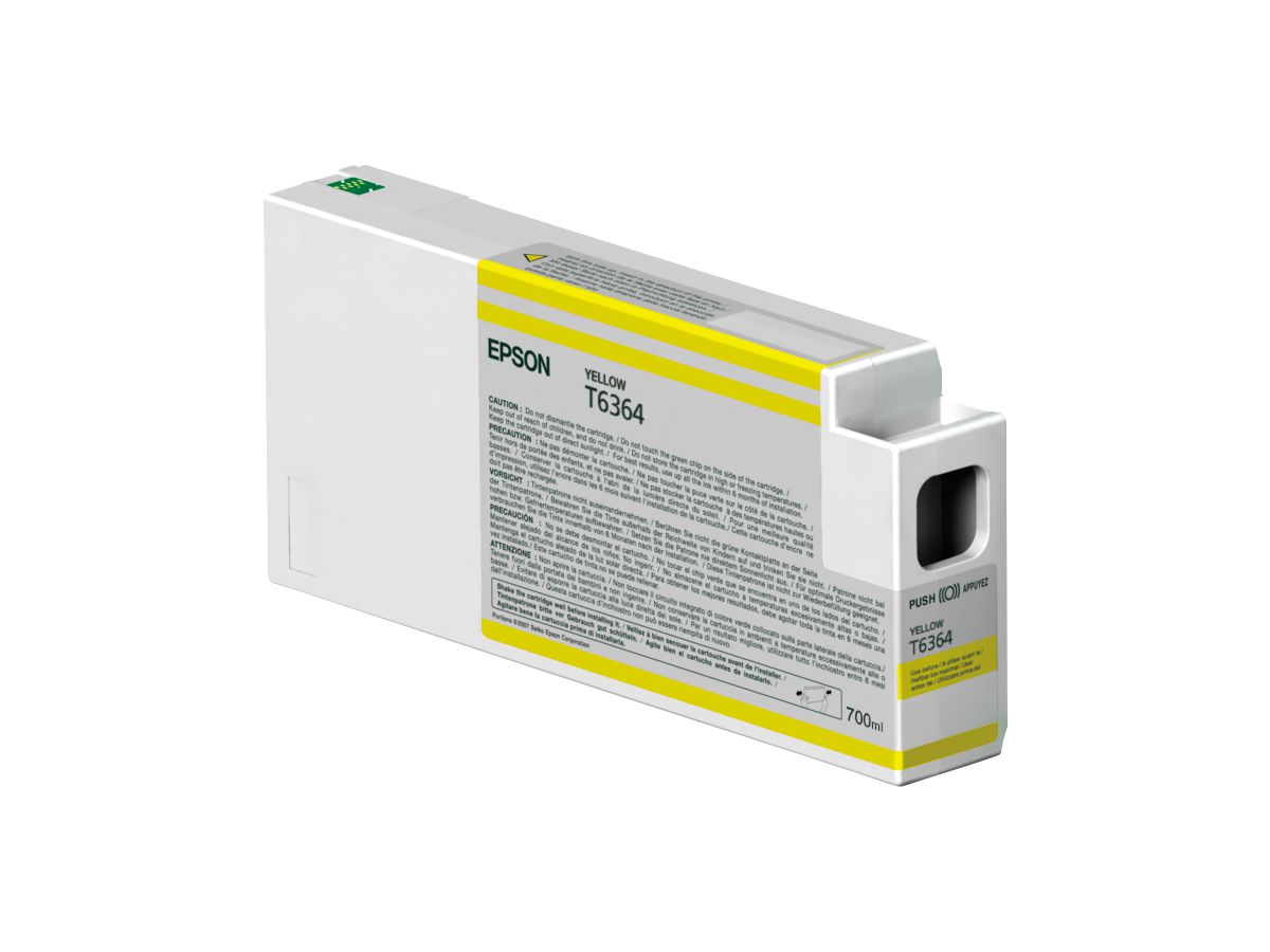 Epson inktpatroon Yellow T636400 UltraChrome HDR 700 ml