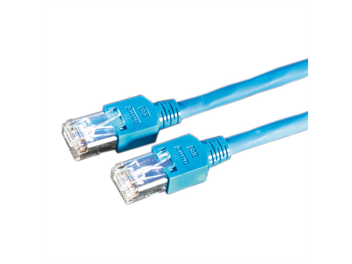 DRAKA SF/UTP-Patchkabel Cat.5e (Class D), blauw, 20 m