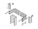 SCHROFF 19" Mounting Bracket, 170 mm Recessed