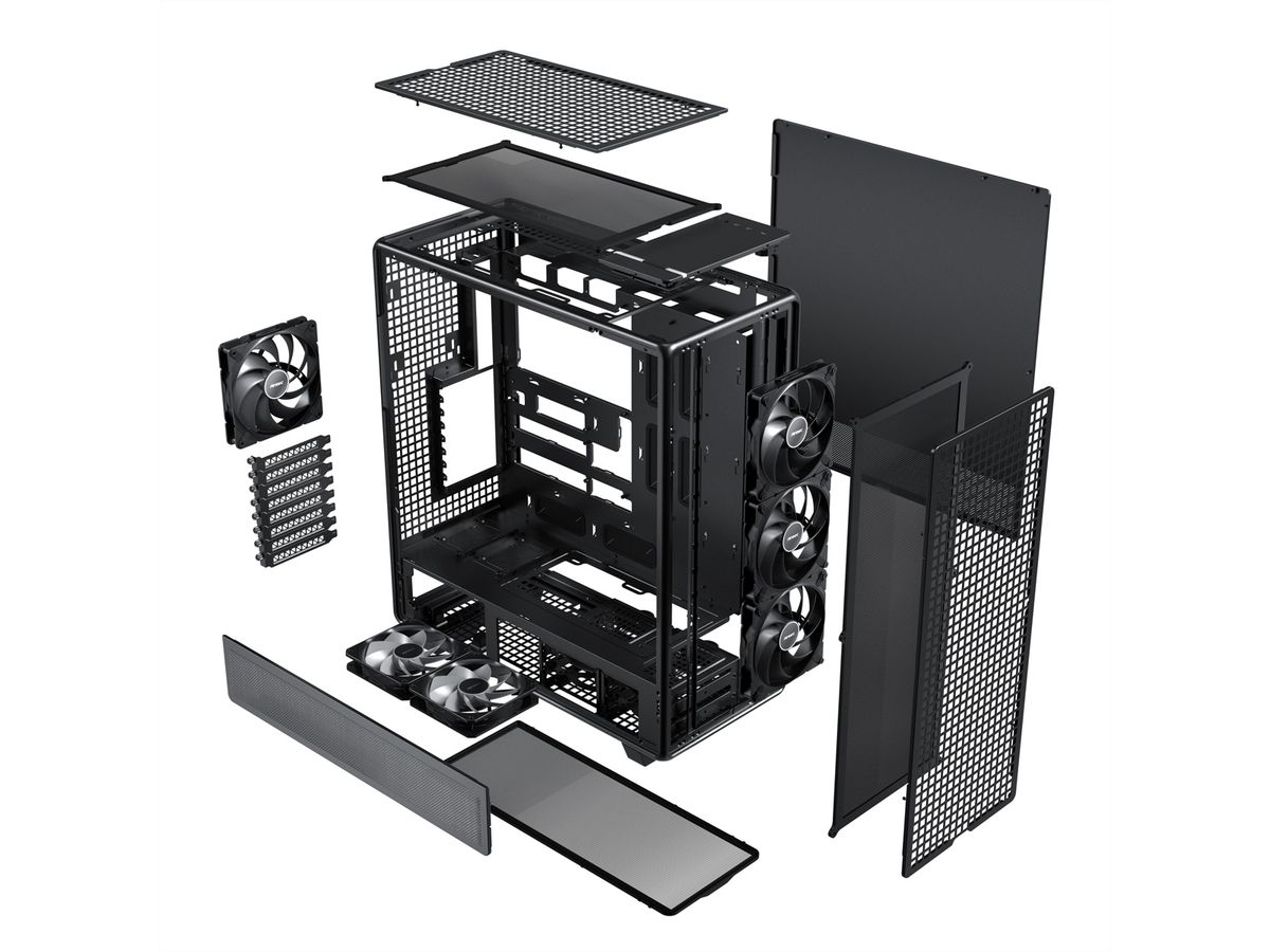ANTEC 900 PC Gehäuse ATX Full Big Tower, schwarz