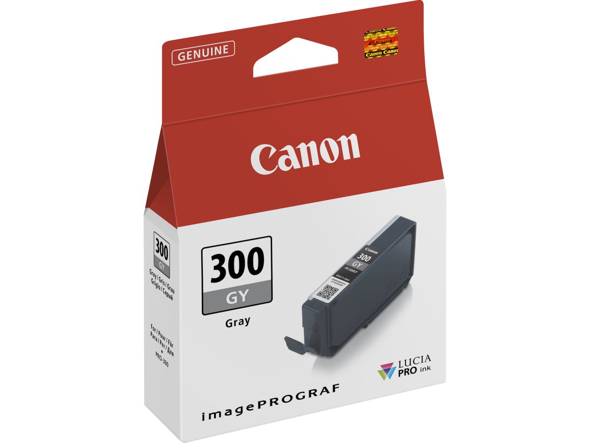 Canon PFI-300GY Grey Ink Cartridge