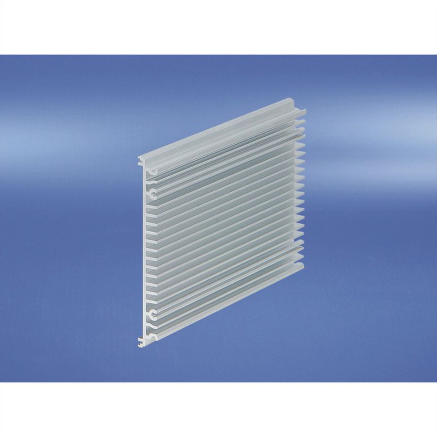 SCHROFF Frame Insteekmodule geëxtrudeerde zijwand, met koelribben, links of rechts, 3 HE, 160 mm