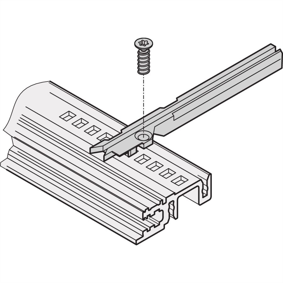 SCHROFF geleiderail, 4,4" printplaat type, kunststof, 220 mm, 2,5 mm groefbreedte, rood, 50 st.