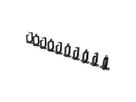 ROLINE Cable management bracket, 44x60mm black 10 pieces