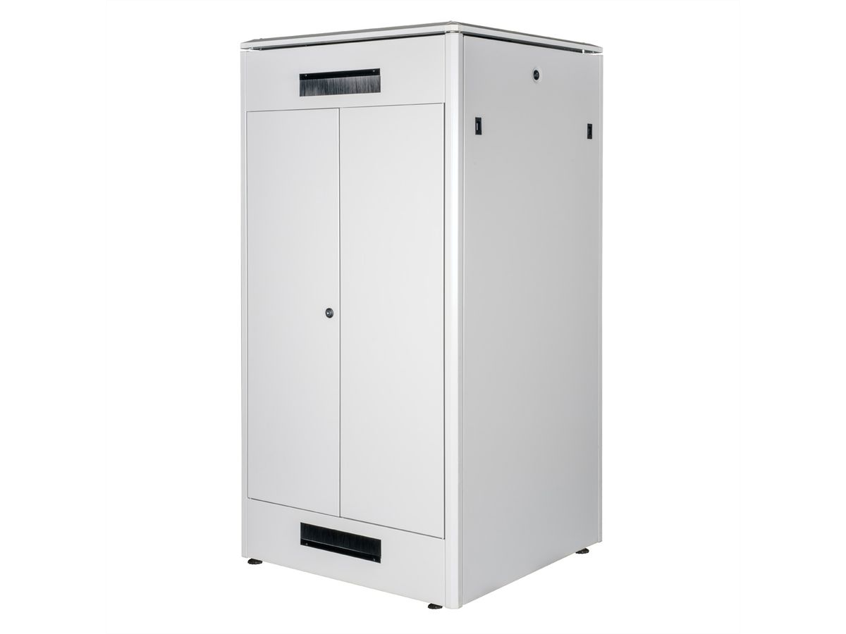 ROLINE 19-inch netwerkkast Pro 32 U, 800x800 BxD Glazen deur grijs