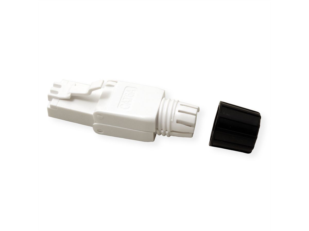 ROLINE Field Plug Cat.6A (Class EA), UTP, white