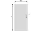 SCHROFF Eurorack Steel Door, 120° Opening Angle, RAL 7035, 29 U 600W