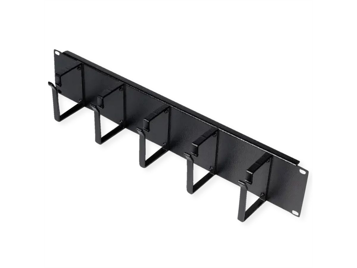 ROLINE 19-inch patch panel 2U grey, 85x60mm black