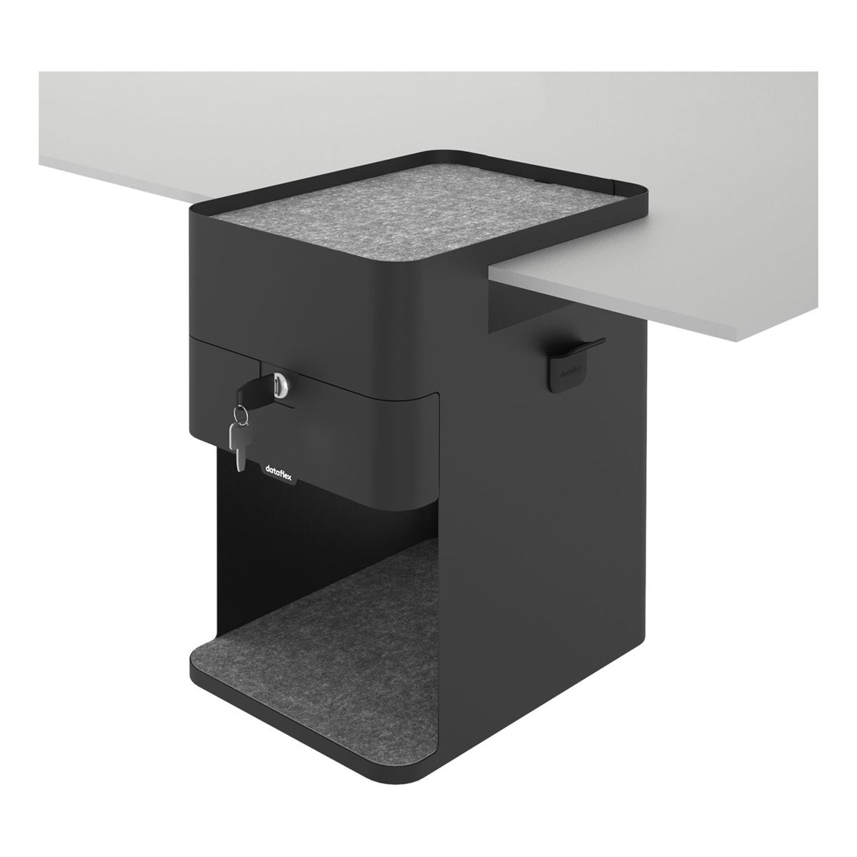 DATAFLEX Bento® desktop locker, 503, black