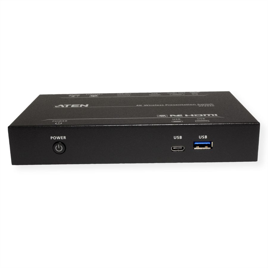 ATEN VP2020 4K Draadloze Presentatie Switch met Dual View