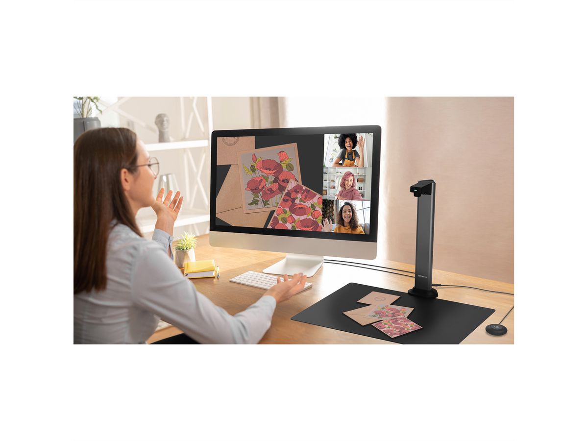 IRIScan Desk 7 Pro A3 Document Scanner, portable camera scanner station