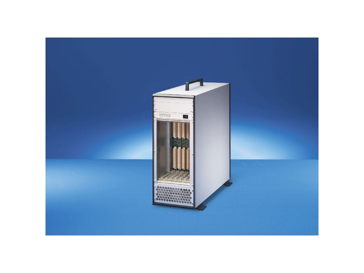 SCHROFF VME64x-systeem, Tower, 4 HE, open frame voeding