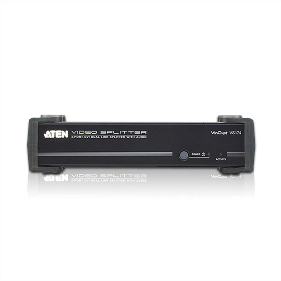 ATEN VS174 DVI Dual Link Video-/Audiosplitter, 4voudig