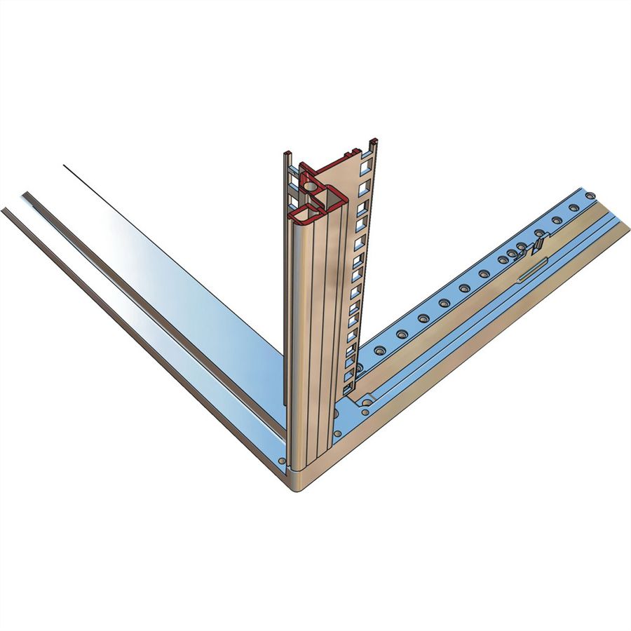 SCHROFF Novastar kastframe, Slim-Line, 25 U 553W 500D