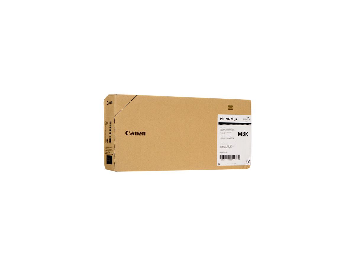 Canon PFI-707MBK inktcartridge Origineel Mat Zwart