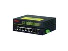 ROLINE Industriële Gigabit Switch, 5x RJ-45 + 1x SFP