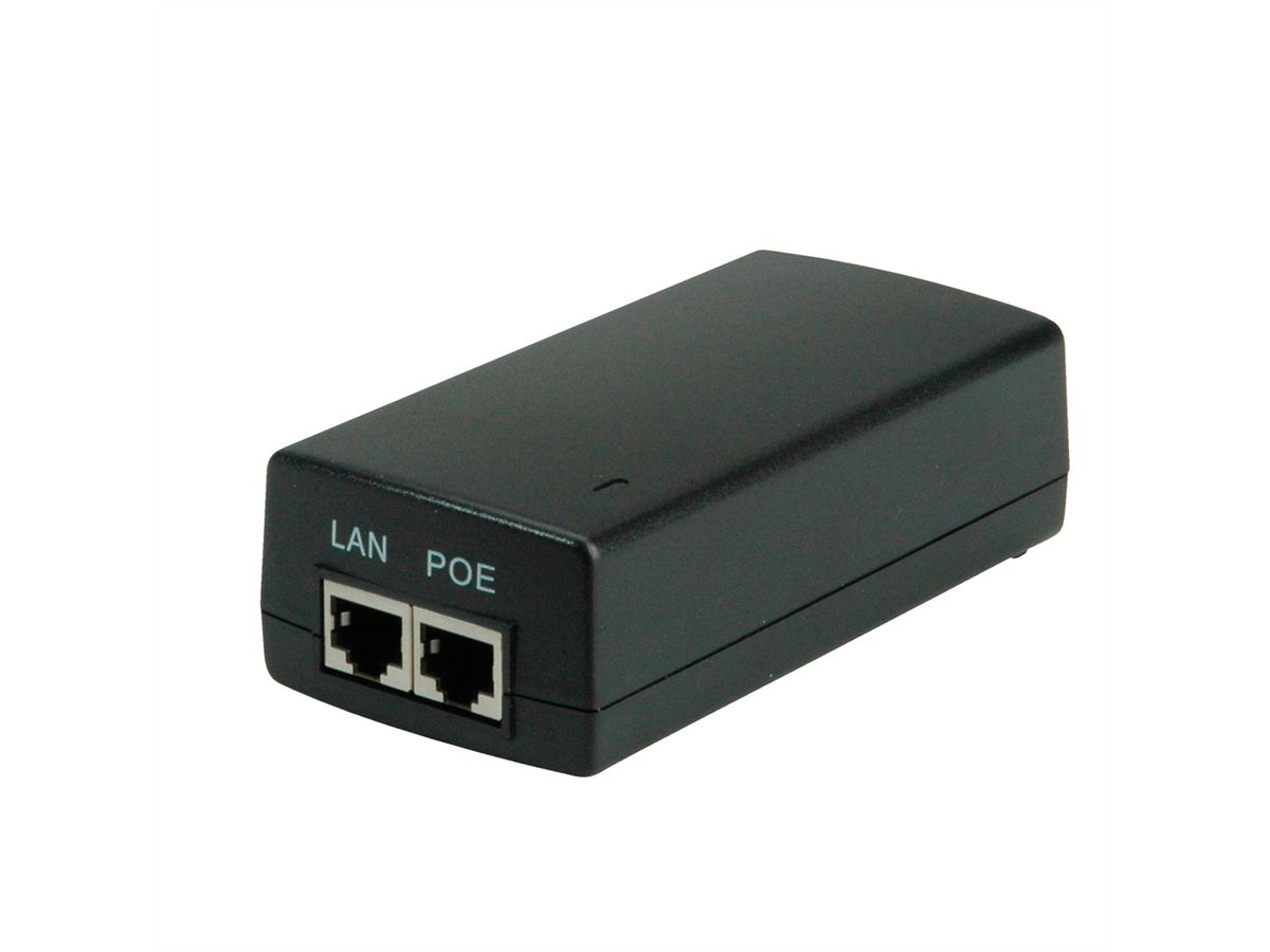 VALUE Gigabit PoE+ injector, 30W