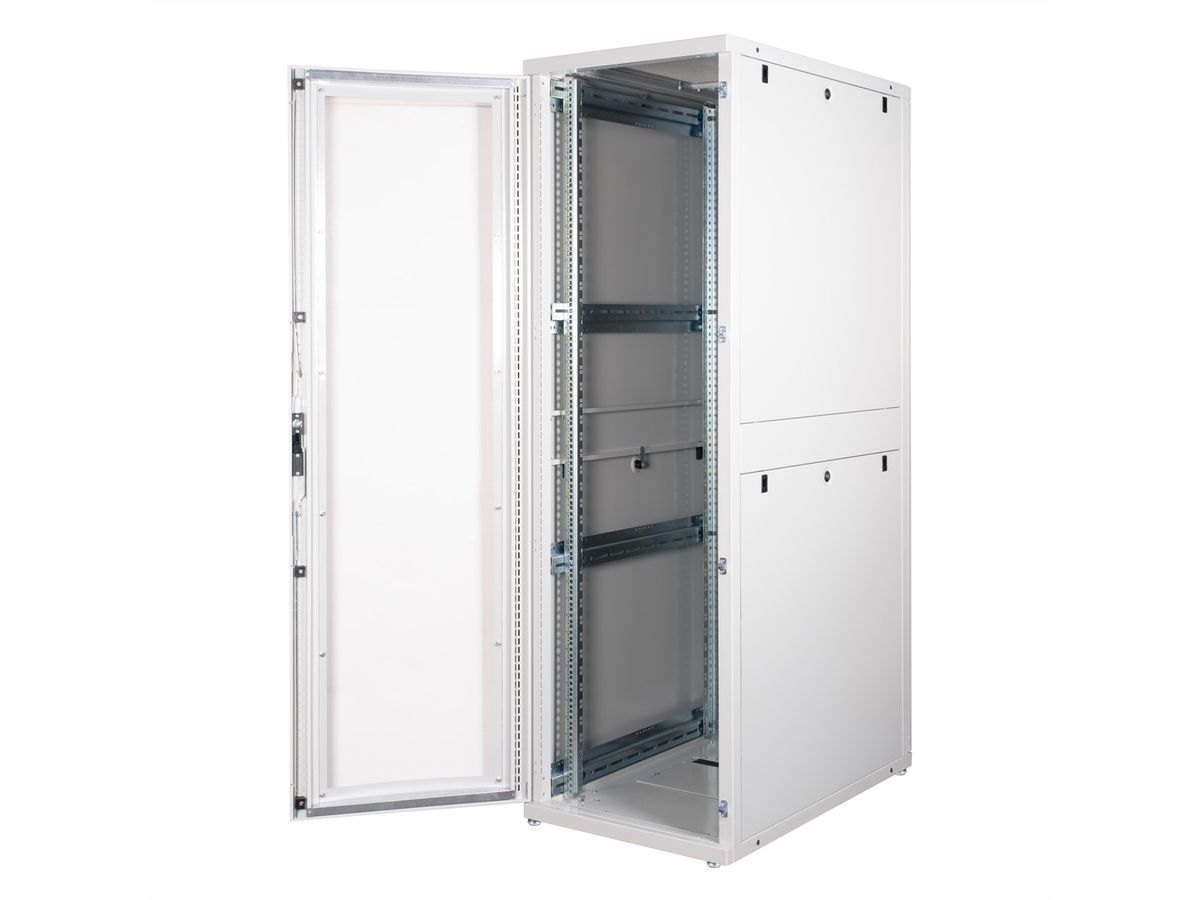 ROLINE 19-inch server rack Pro 42 U, 600x1000 BxD grijs plexiglas
