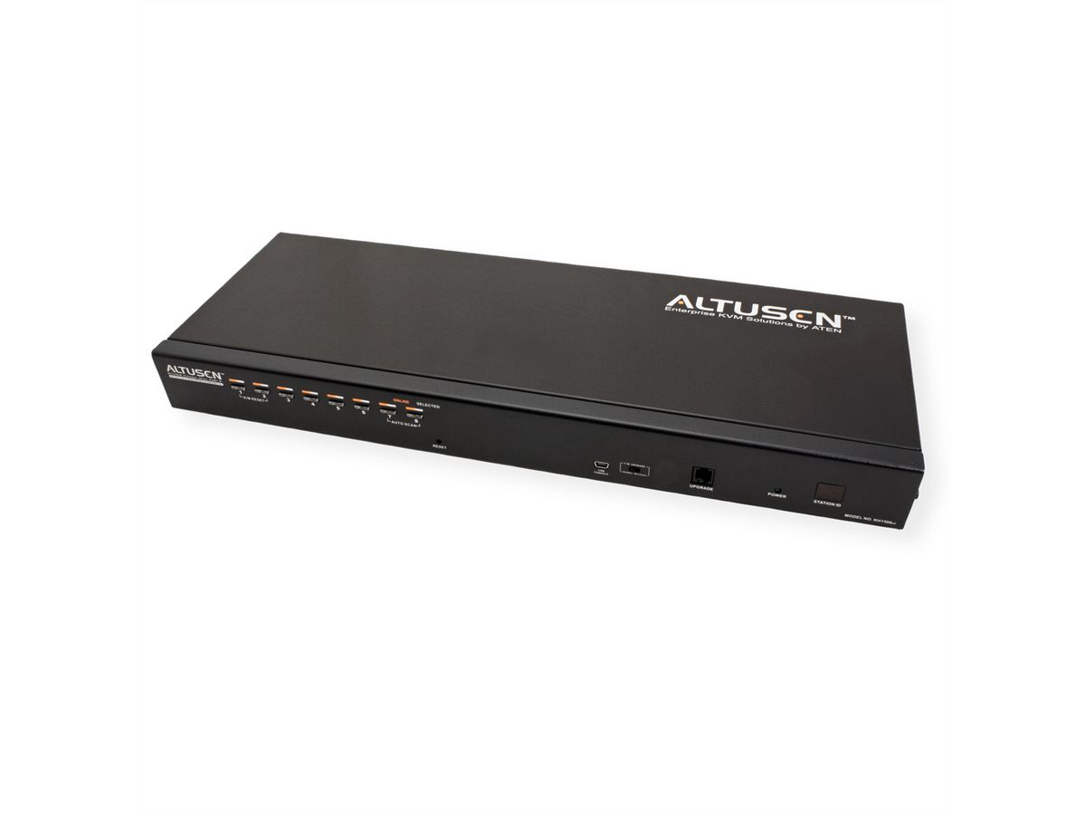 ATEN KH1508Ai 1-Local/Remote Shared Access 8-Port Multi-Interface Cat 5 KVM over IP Switch