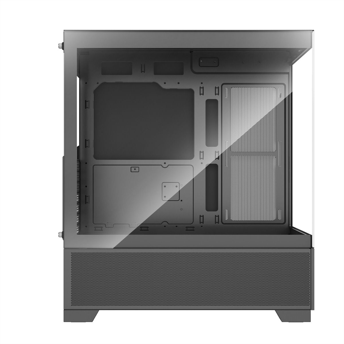 XILENCE Xilent Beam ATX pc-behuizing zwart , X218.ARGB Gaming ATX PC-behuizing zwart