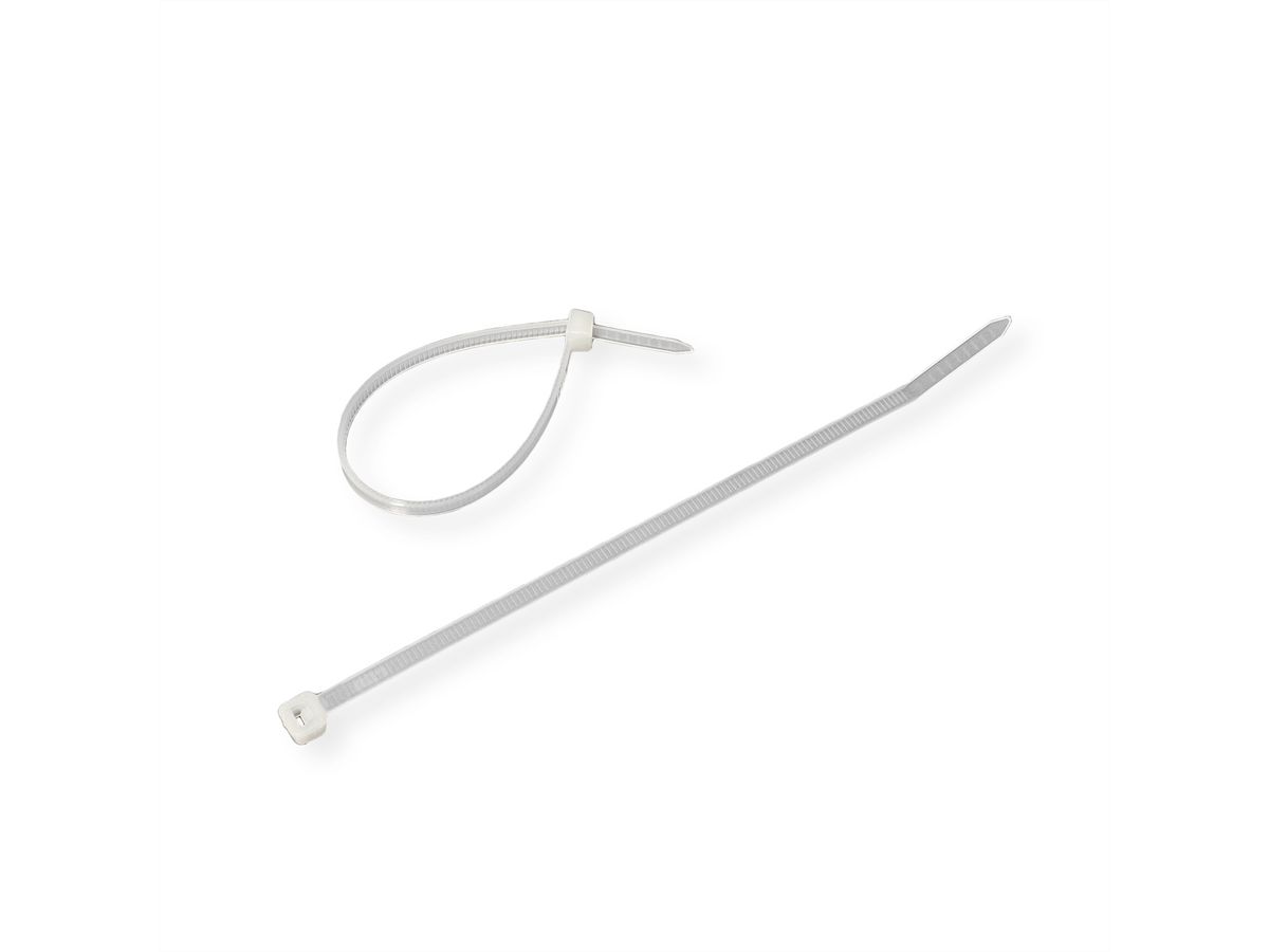 VALUE Cable Tie, 3.7 mm, angled, 15 cm