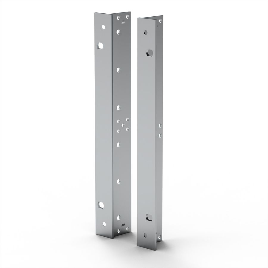 SCHROFF EuropacPRO 19" beugel voor rvs afdichting, type F, greepgaten, 6 HE