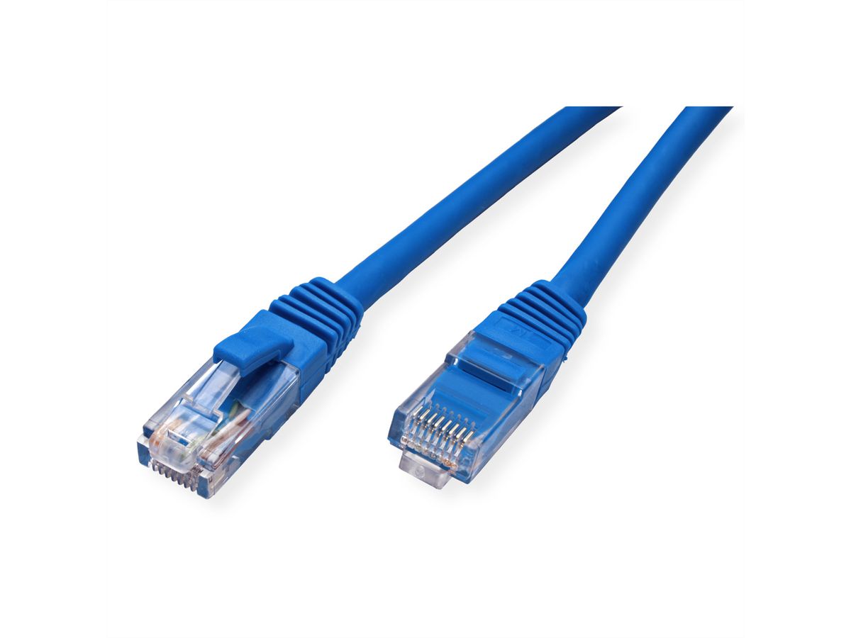 VALUE UTP Cat.6 (Class E) patchkabel, LS0H, blauw, 1 m