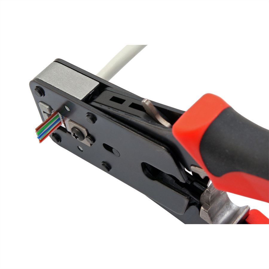 VALUE Crimping Tool for Easy Pass-Through Modular Plugs