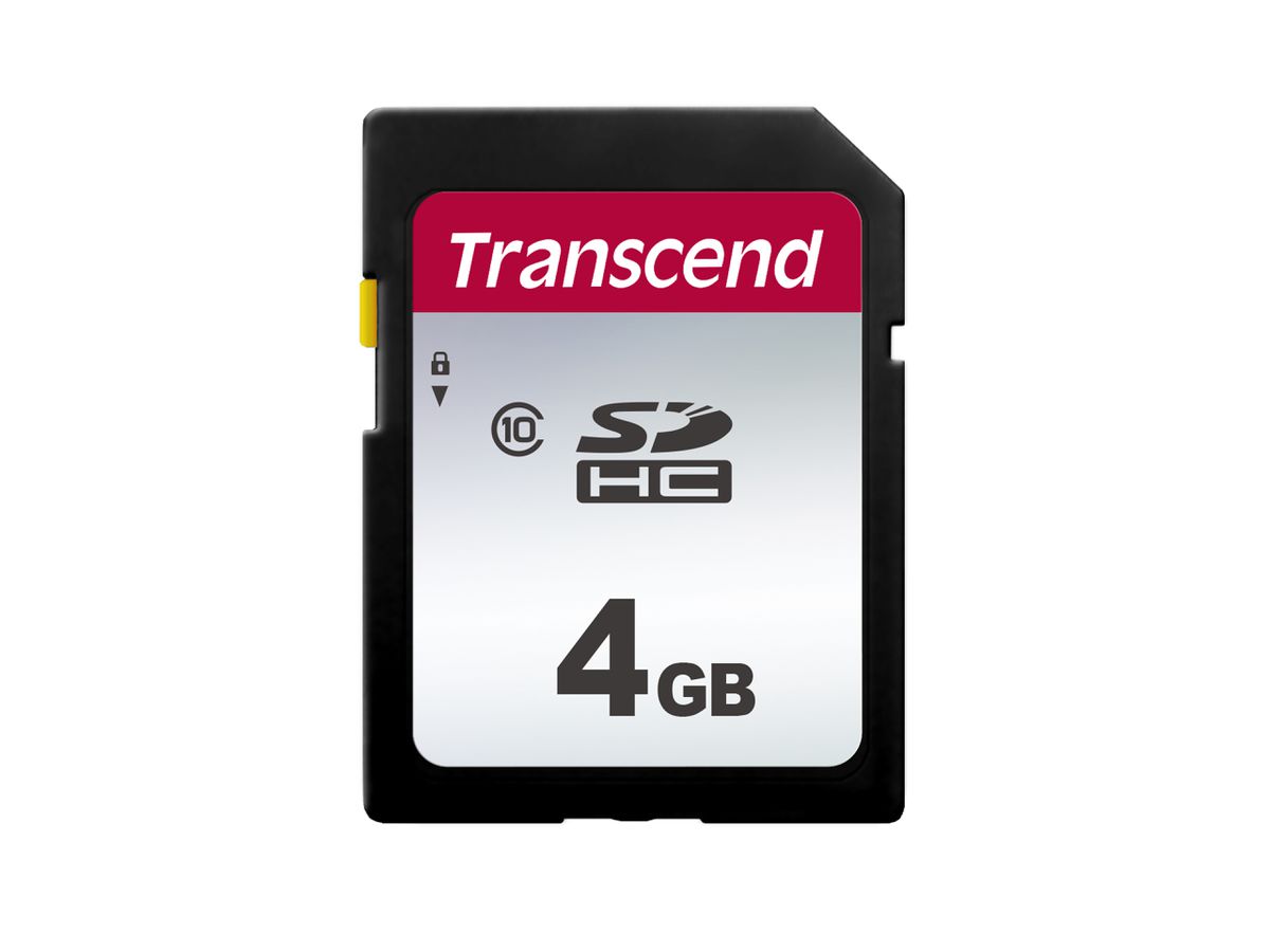 Transcend SD Card SDHC 300S 4GB