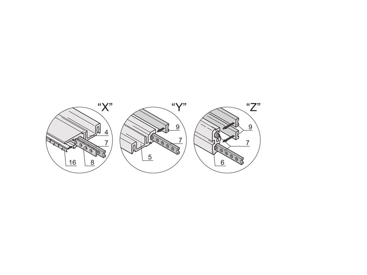 SCHROFF RatiopacPRO AIR 19" Rack Mount Case, Retrofittable Shielding With Handles, 6/7 U, 84 HP, 375 mm