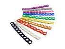VALUE kabelmarkeerset voor patchkabels, 10 x 10 stuks, 5 - 6.5mm, veelkleurig