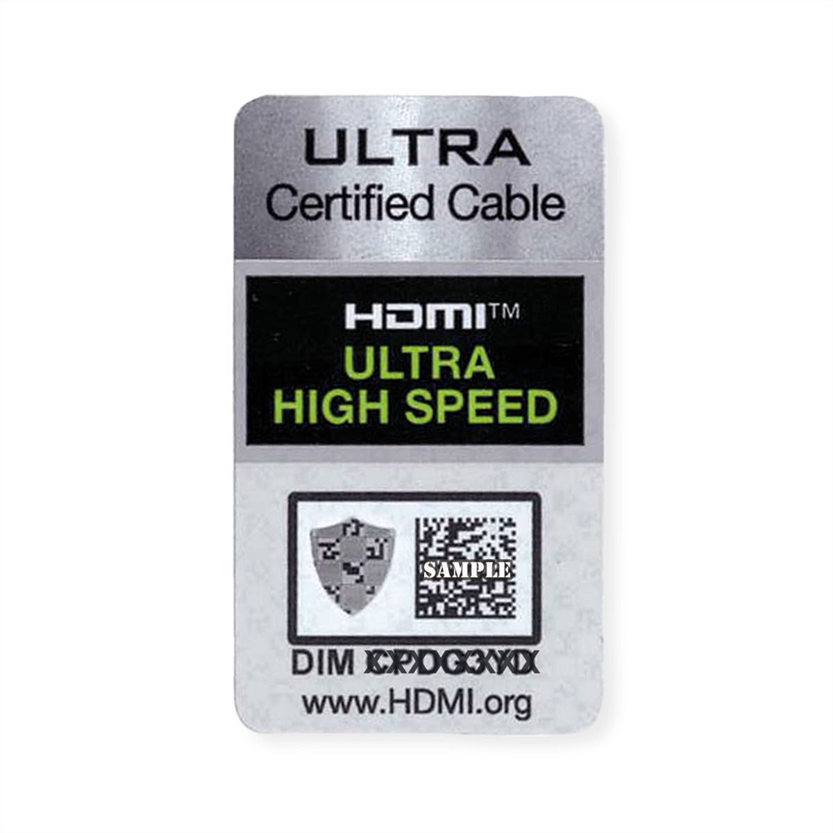 ROLINE GREEN ATC 8K HDMI Ultra HD Kabel met Ethernet, M/M, zwart, 2 m