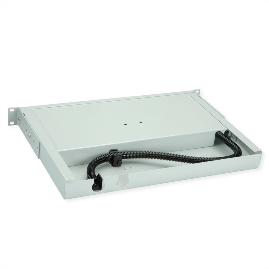 TELEGÄRTNER PROFI V LWL-Panel mit Kupplungen, 12x LC Duplex, türkis, OM3