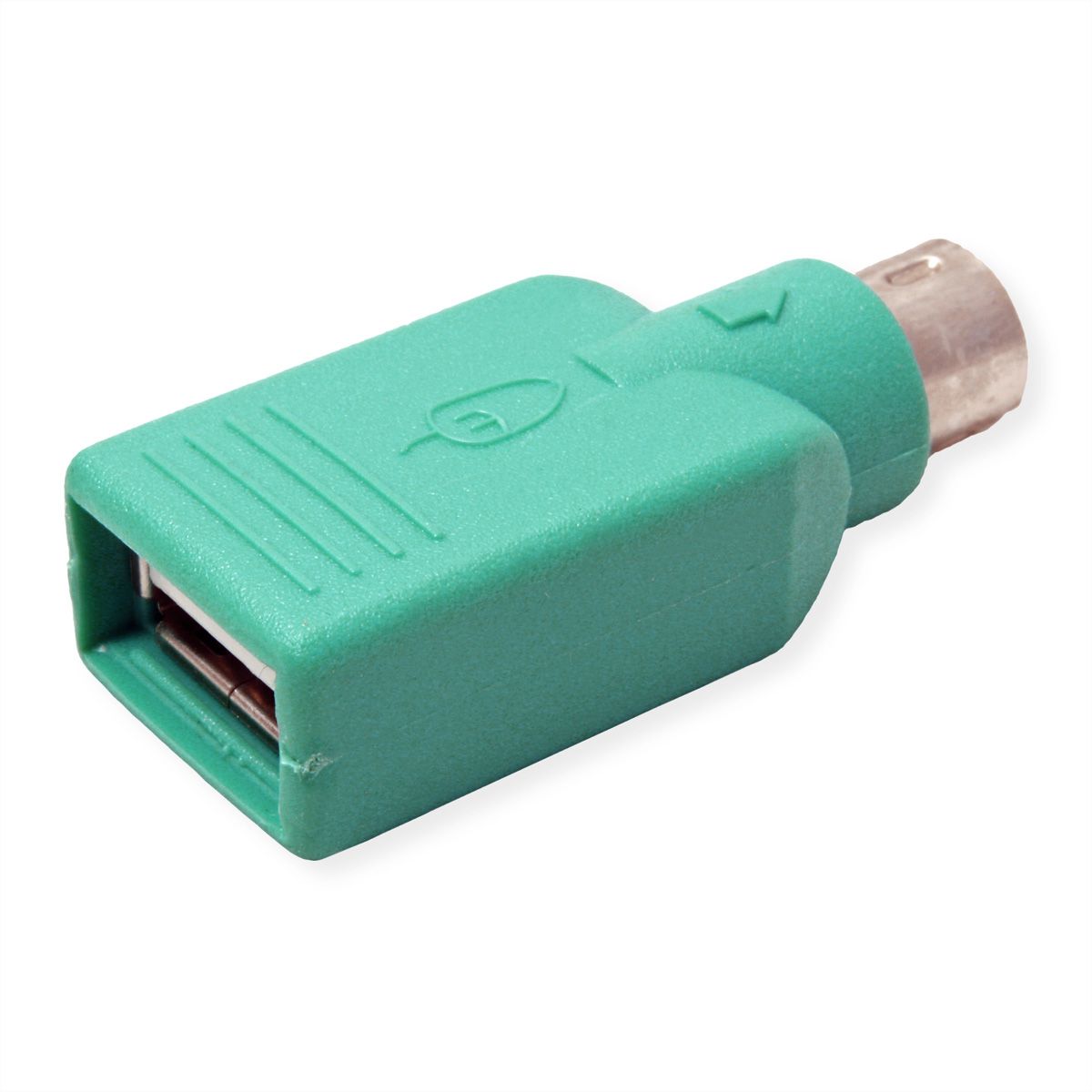 VALUE PS / 2 - USB-muisadapter, groen