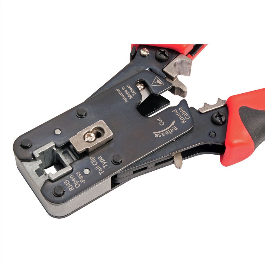 VALUE Crimping Tool for Easy Pass-Through Modular Plugs