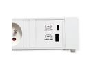 BACHMANN POWER FRAME 2xUTE 1xUSB A/C 22W 0.2m GST18