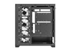 XILENCE Xilent Gleam X818.ARGB Gaming ATX PC-behuizing zwart, RGB ATX Midi Tower