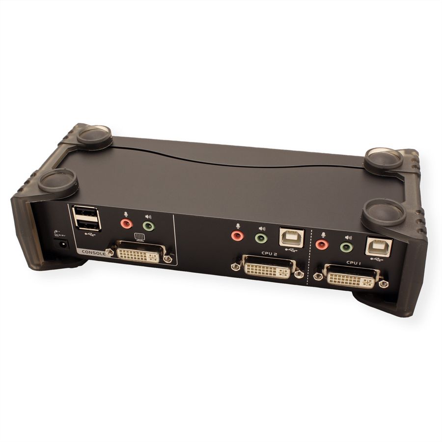 ATEN CS1762A KVM switch DVI, USB, audio, USB hub, 2 poorts