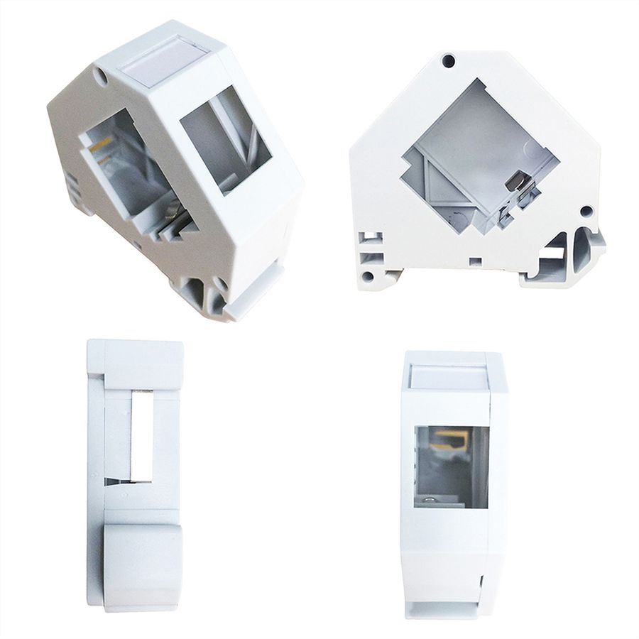ROLINE Keystone Holder, empty, DIN-RAIL, 45°