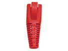 ROLINE Kink Protection Hood for RJ45, cuttable, 10 pcs., red