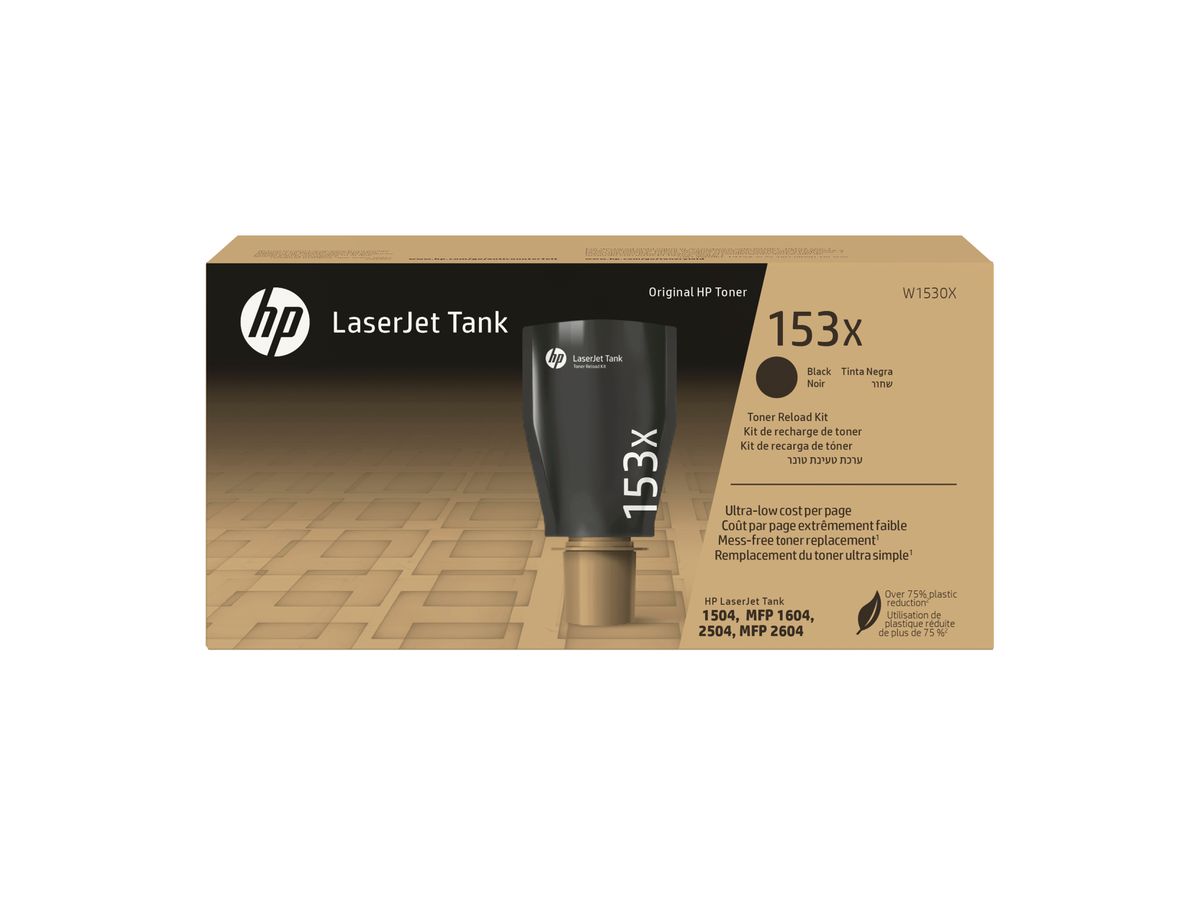 HP 153X Black Original LaserJet Tank Toner Reload Kit - SECOMP ...