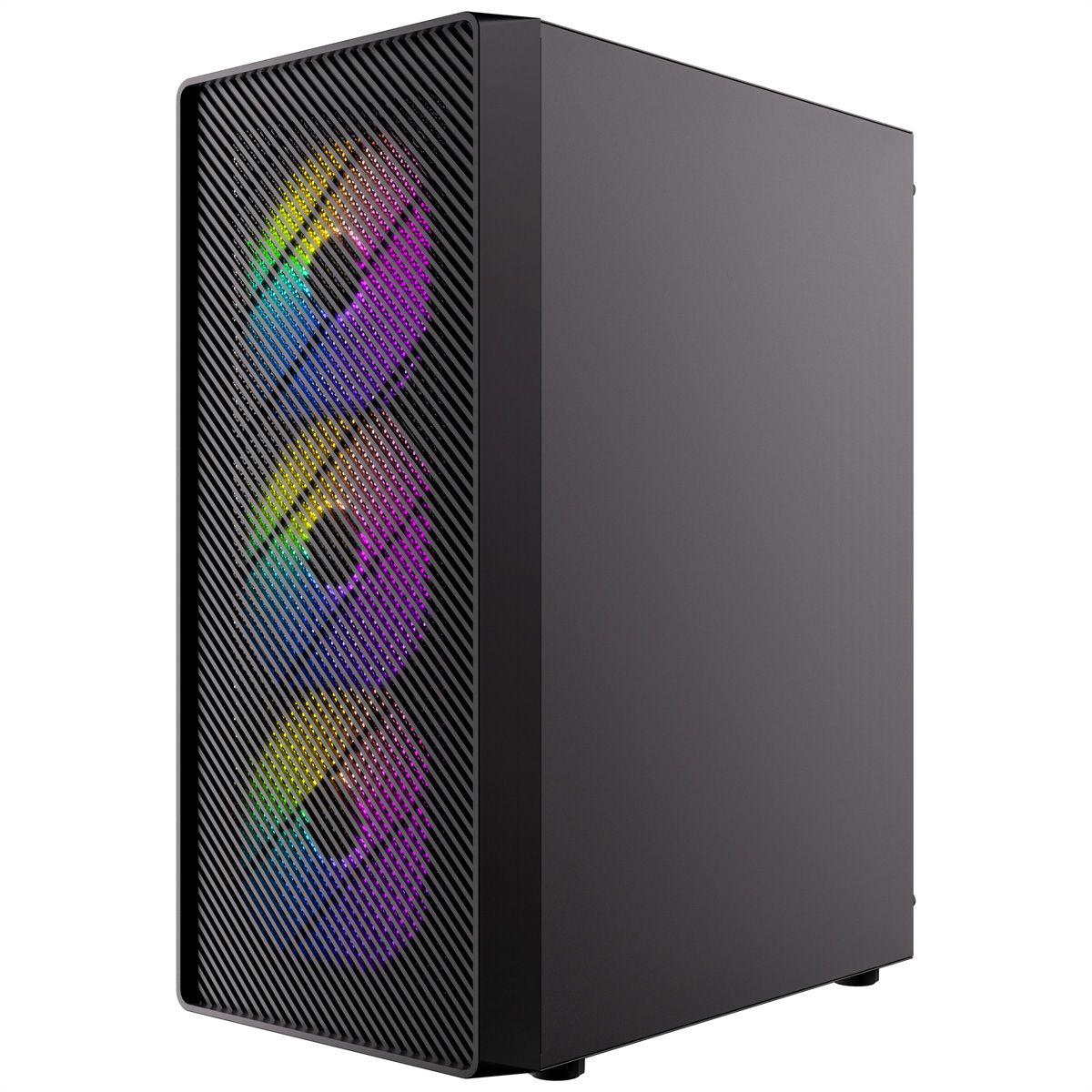 ANTEC AX26 RGB Elite PC case Midi Tower Gaming ATX, black