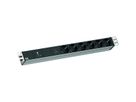 BACHMANN 19" 1U VM 6xCEE7/3 1xGVS-Plus 2.0m CEE7/7