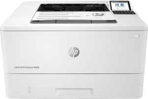 HP LaserJet Enterprise M406dn, Zwart-wit, Printer voor Bedrijf, Print, Compact formaat, Optimale beveiliging; Dubbelzijdig printen; Energiezuinig; Printen via USB-poort aan voorzijde