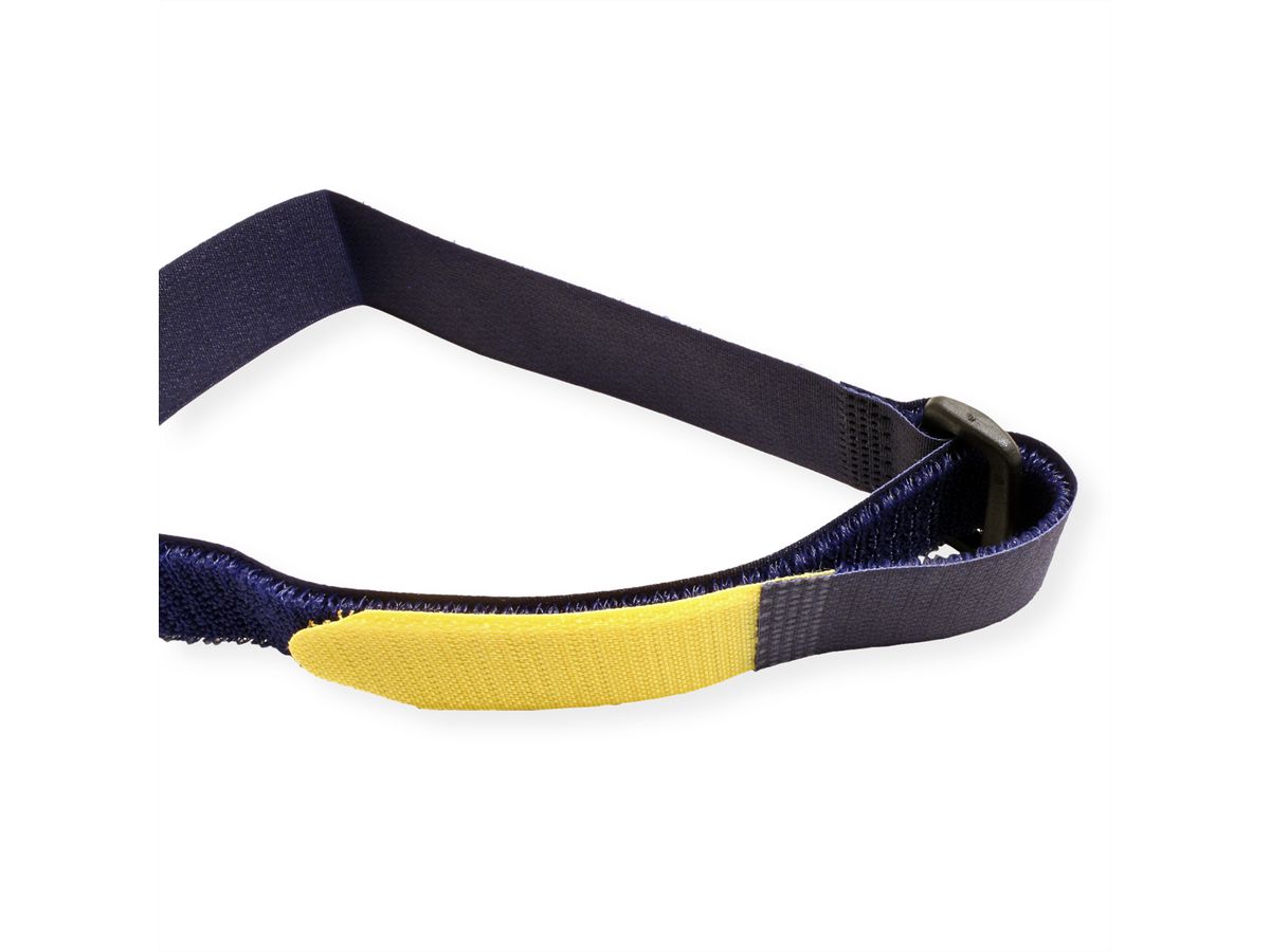 VELCRO® Verstelbare schouderriem met klittenbandsluiting Everyday, Haak & lus band 25mm x 46cm x 2 Blauw