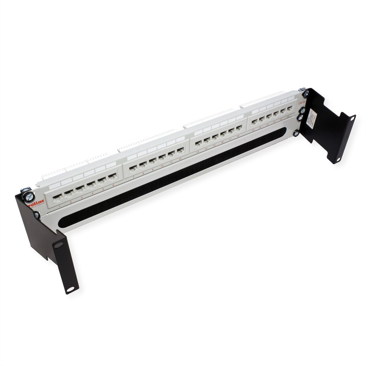 VALUE 19" Rack Depth Extender, 2 pcs, 2U, metal, 101.5mm